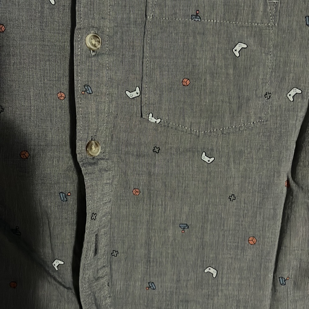 Gaming Button Down
